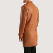 Infinity Manteau en Cuir pour Homme – Vue produit alternative 5