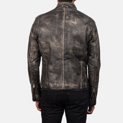 Ionic Veste Motard en Cuir pour Homme – Vue produit alternative 6