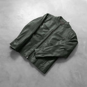 Ionic Veste Motard en Cuir pour Homme – Vue produit alternative 7