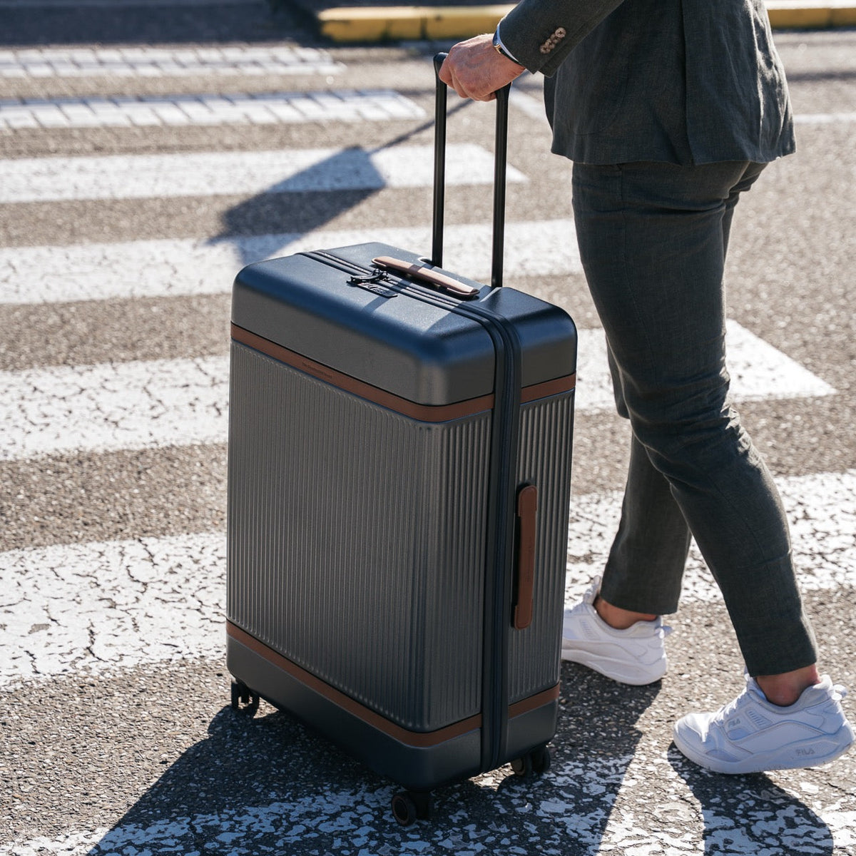 Urban Graphite Large Suitcase Zuna pour Femme, detail view 1