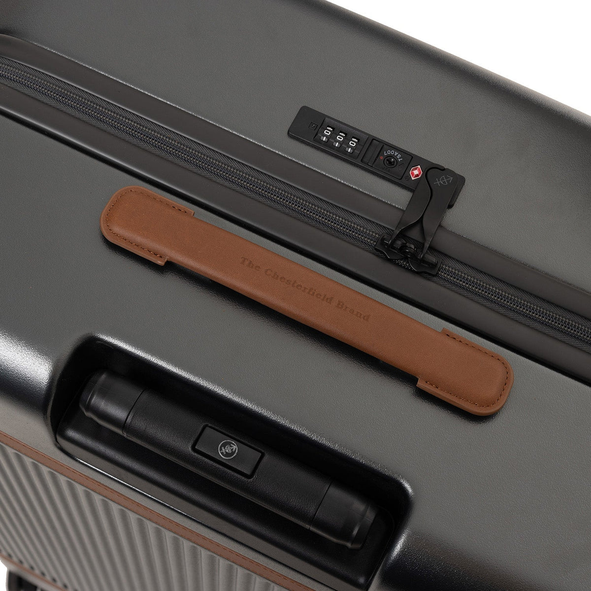 Urban Graphite Large Suitcase Zuna pour Femme, detail view 5