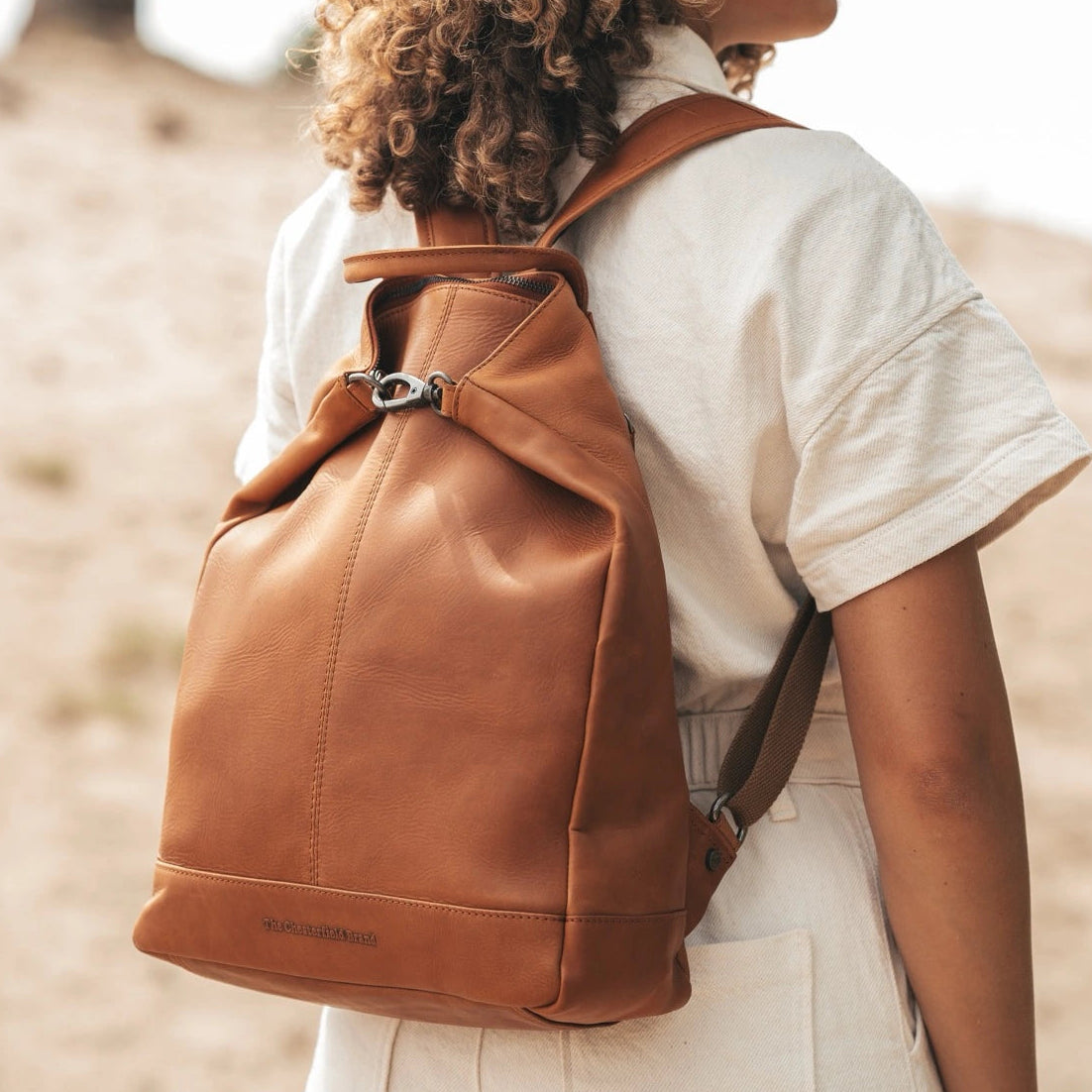 Manchester Full-Grain Leather Backpack pour Femme – Vue produit alternative 2