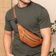
Brana Sac banane en cuir pleine fleur – alternate product view 2