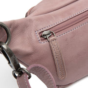 Severo Full-Grain Ceinture en Cuir Bag pour Femme - Structured Side Profile Showing Gusset Depth &amp; Expansion Capacity
