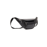 
Vernio Sac banane en cuir pleine fleur en cuir pleine fleur véritable 100% - Full Exterior Vue de face & silhouette ajustée | Acheter en ligne