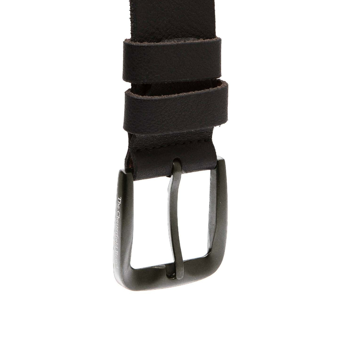 Copper Full-Grain Ceinture en Cuir pour Homme - Structured Side Profile Showing Gusset Depth &amp; Expansion Capacity