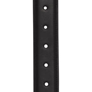 Elliot Full-Grain Ceinture en Cuir pour Homme - Structured Side Profile Showing Gusset Depth &amp; Expansion Capacity