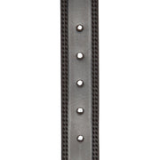 Solid Antique Brass Hardware &amp; Heavy-Duty Dual Zipper Detail on Manovo Full-Grain Ceinture en Cuir pour Homme