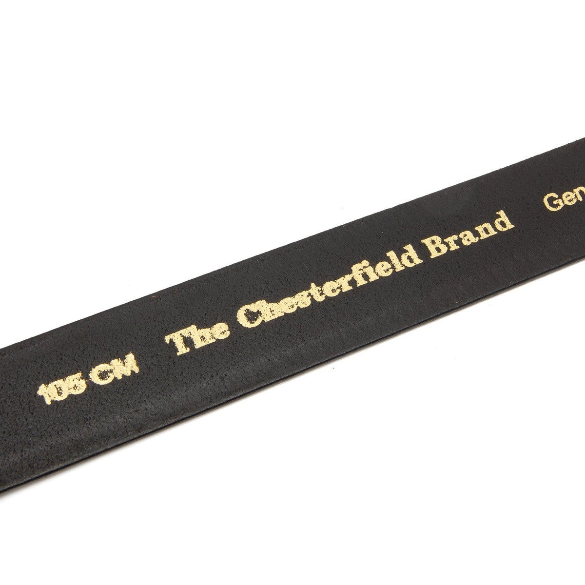 Manovo Full-Grain Ceinture en Cuir pour Homme - Structured Side Profile Showing Gusset Depth &amp; Expansion Capacity