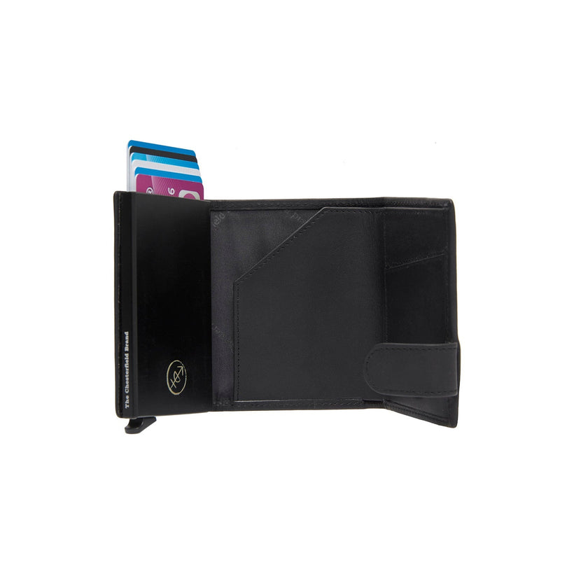 Delsbo Full-Grain Leather Card Holder pour Femme