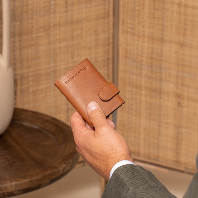 Frankfurt Full-Grain Leather Card Holder pour Femme – Vue produit alternative 3