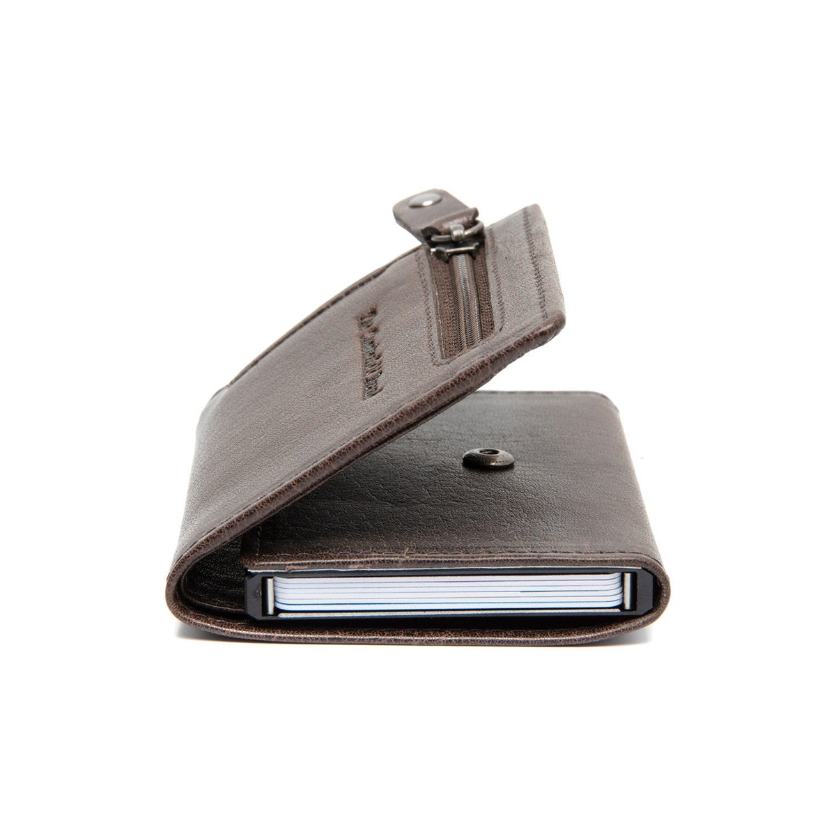 Gabriela Full-Grain Leather Card Holder pour Femme – Vue produit alternative 3