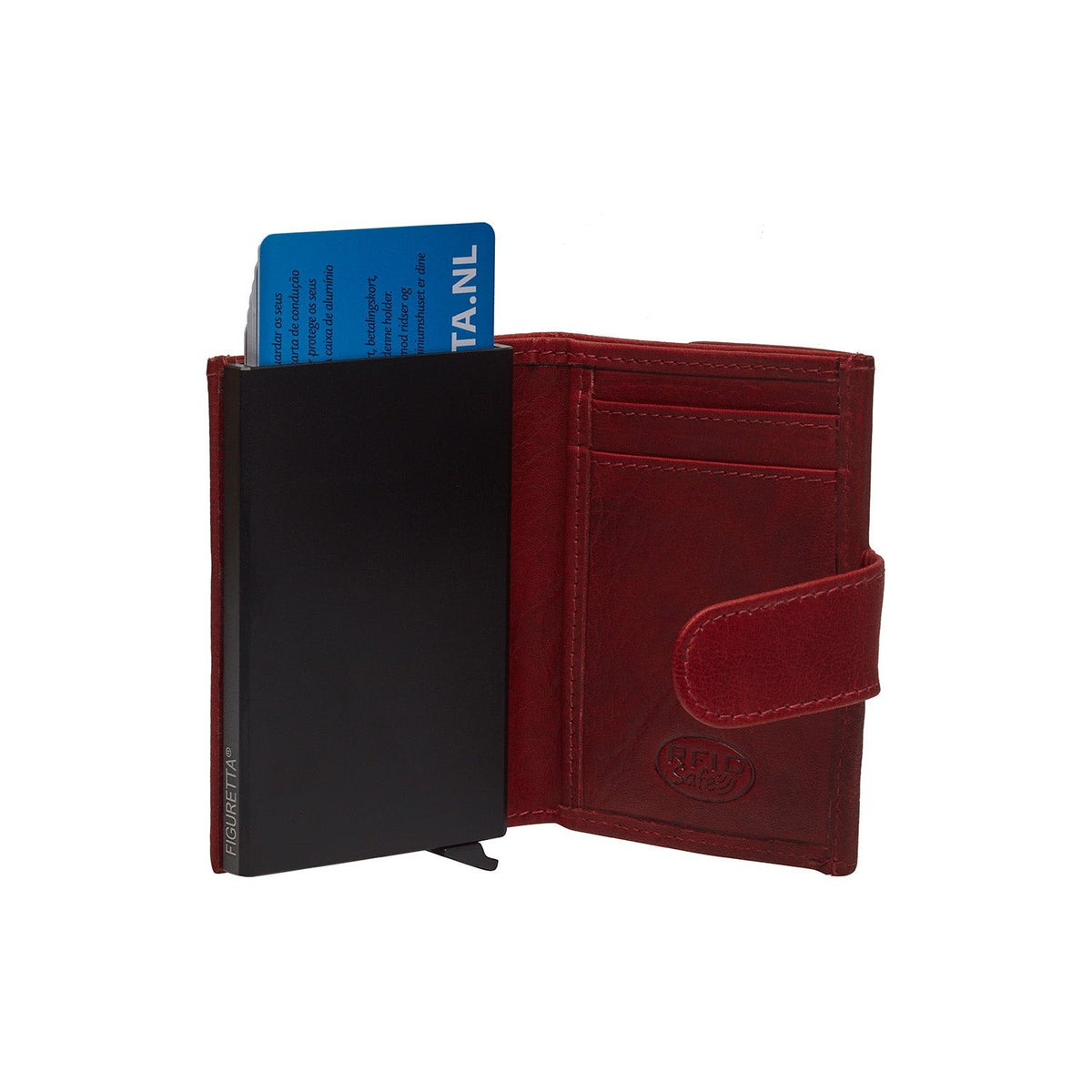 Hannover Full-Grain Leather Card Holder pour Femme – Vue produit alternative 3