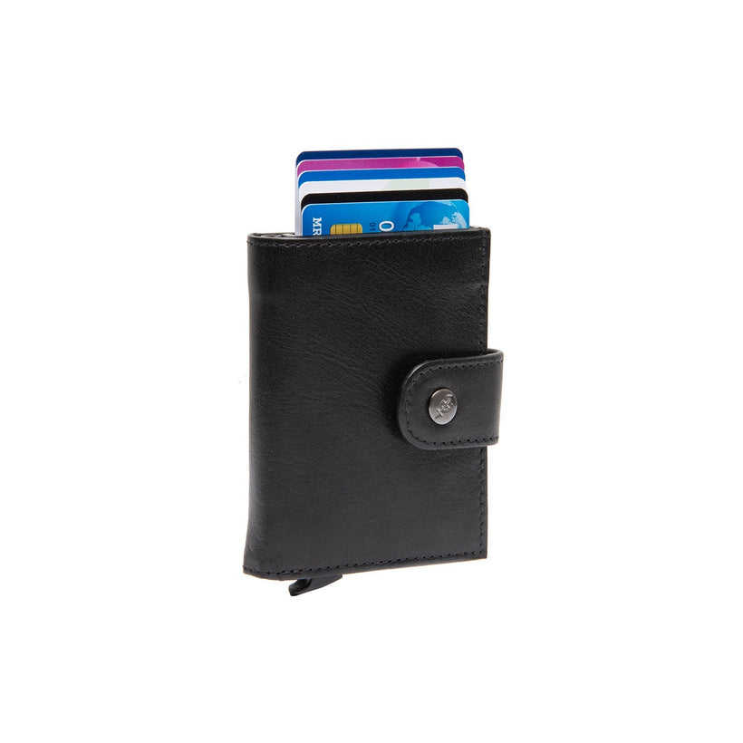 Lesina Full-Grain Leather Card Holder pour Femme