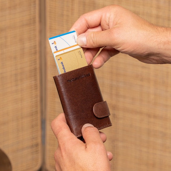 
Portland Cuir Pleine Fleur Porte-cartes – alternate product view 2