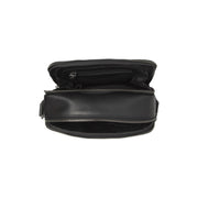 Solid Antique Brass Hardware &amp; Heavy-Duty Dual Zipper Detail on Arendal Full-Grain Leather Crossbody Bag pour Homme