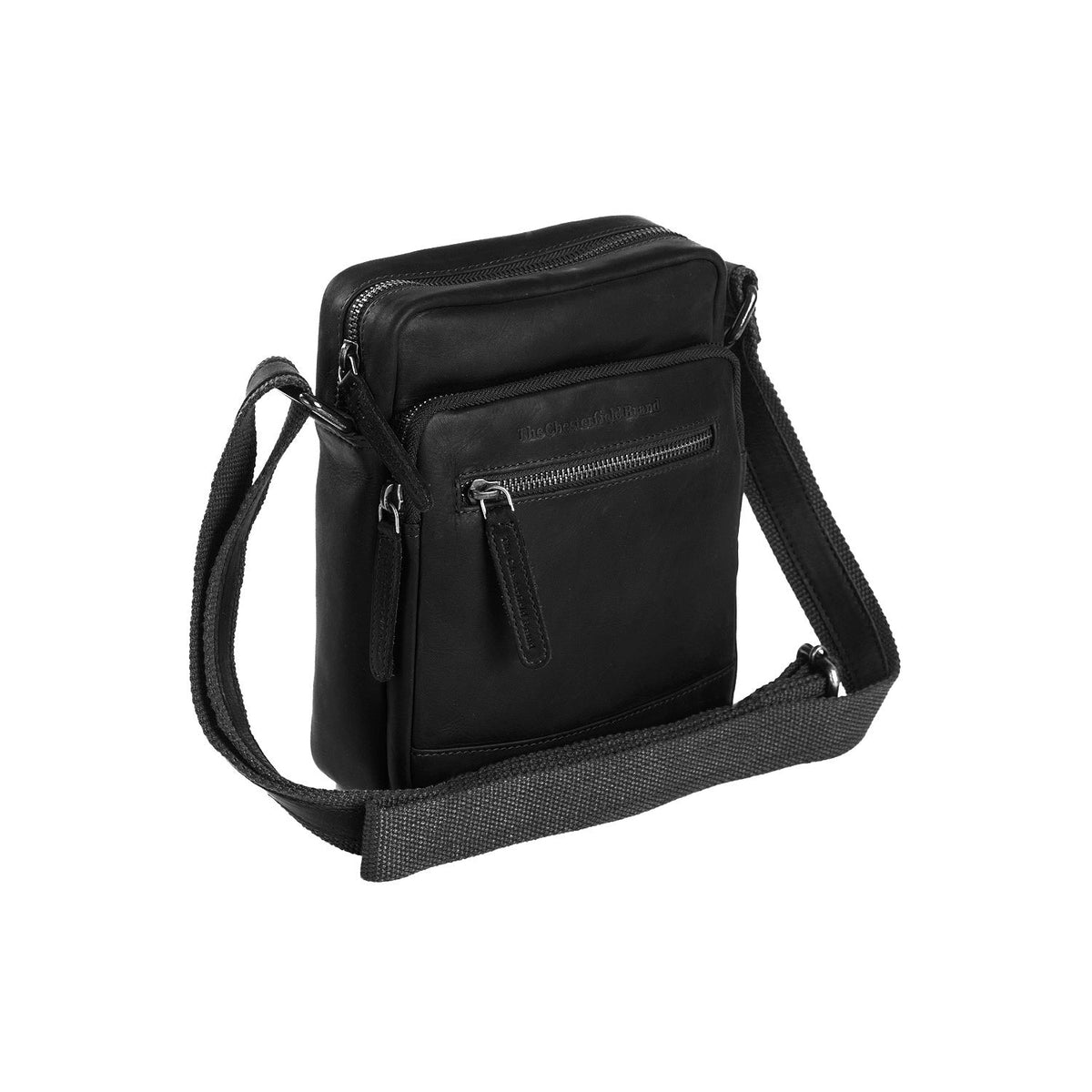 
Birmingham Sac besace en cuir pleine fleur en cuir pleine fleur véritable 100% - Full Exterior Vue de face & silhouette ajustée | Acheter en ligne