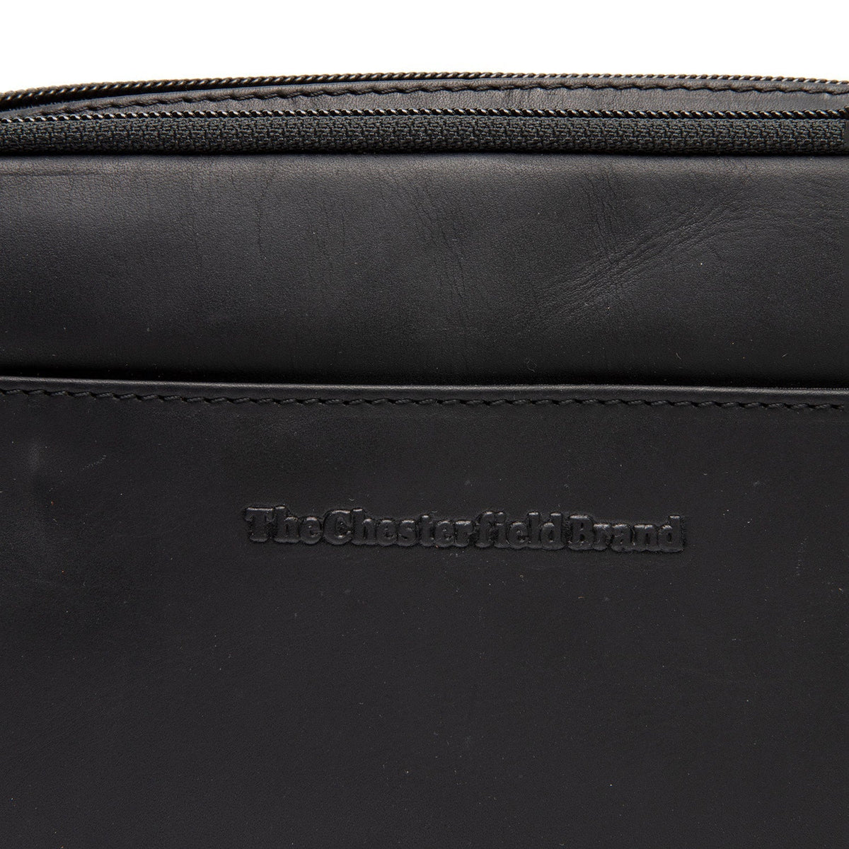 
Classic 100% Full-Grain leather Bag - Perspective arrière montrant les bretelles en cuir renforcées