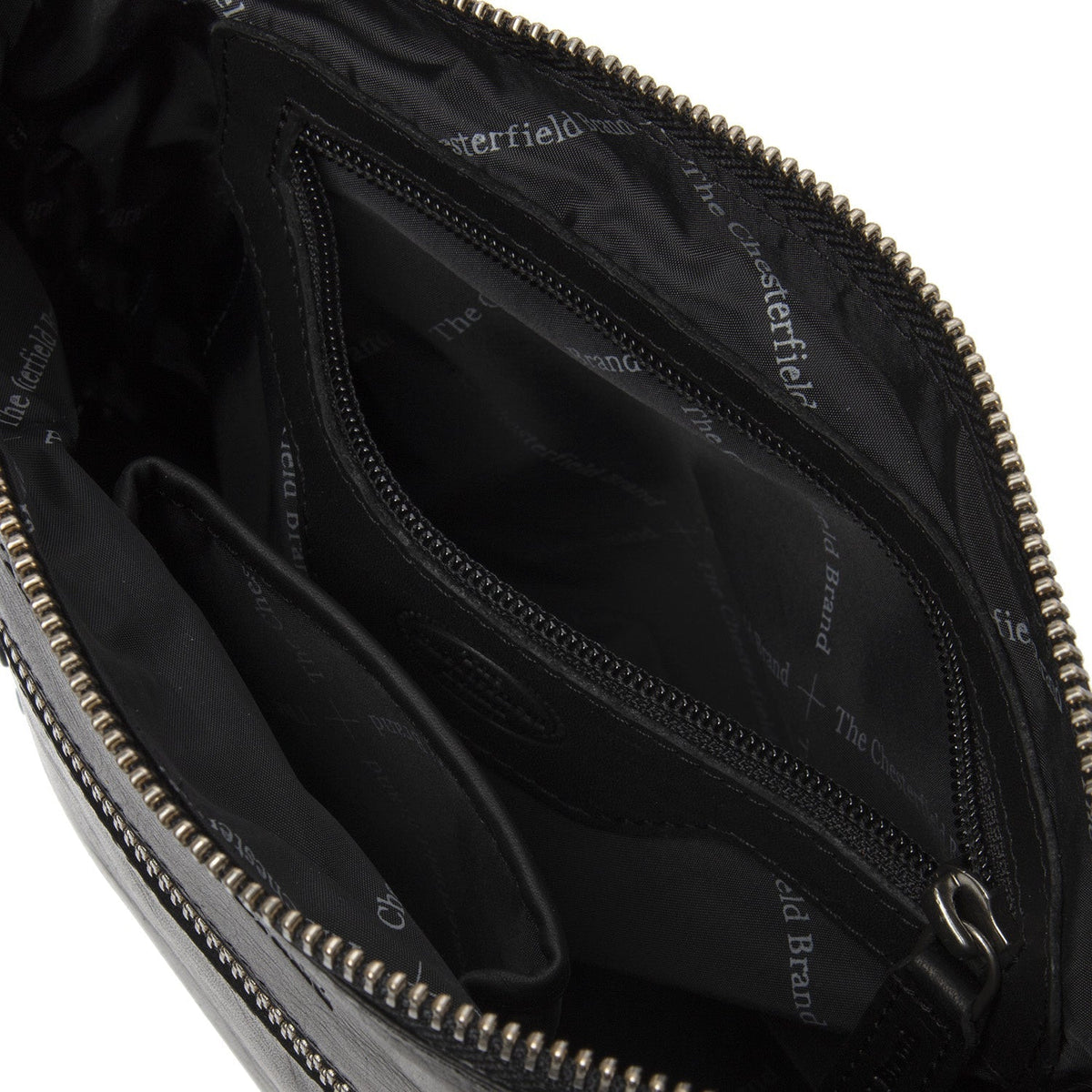 
Classic 100% Full-Grain leather Bag - Perspective arrière montrant les bretelles en cuir renforcées