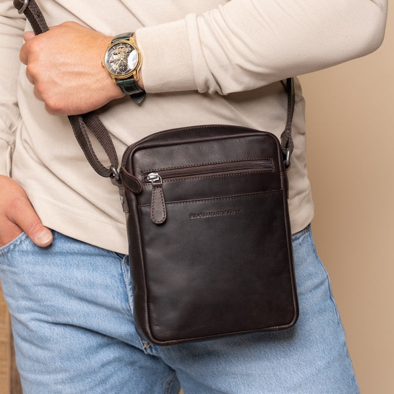 
Laveno Sac besace en cuir pleine fleur – alternate product view 2
