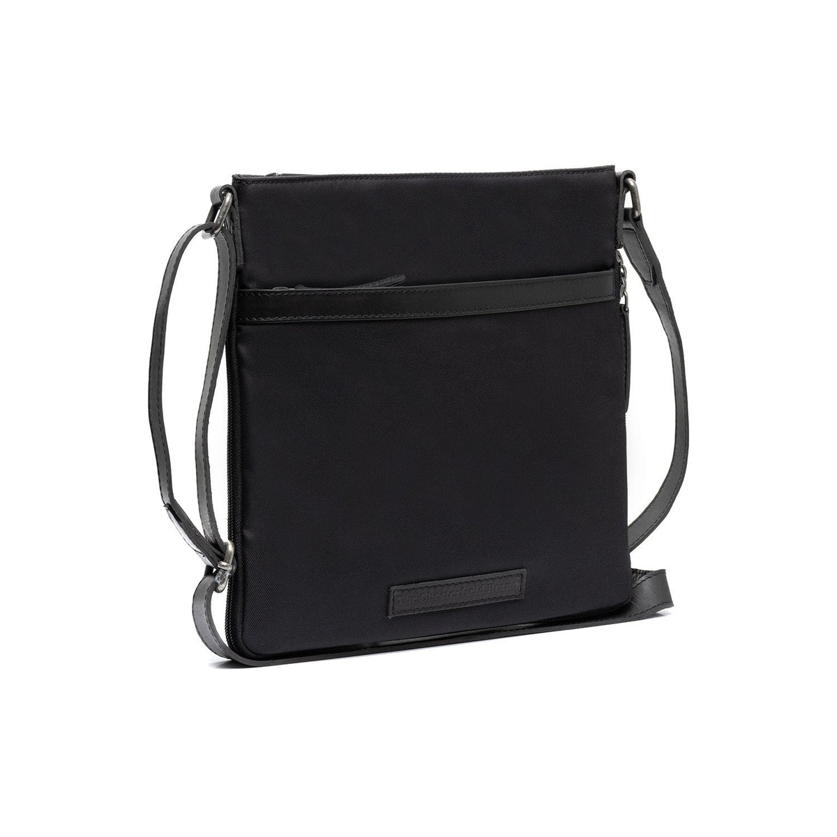 Malmo Full-Grain Leather Crossbody Bag pour Femme in Classic 100% Full-Grain Leather - Full Exterior Front Profile View | Acheter en ligne