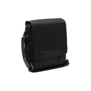 Mikeli Full-Grain Leather Crossbody Bag pour Femme in Classic 100% Full-Grain Leather - Full Exterior Front Profile View | Acheter en ligne