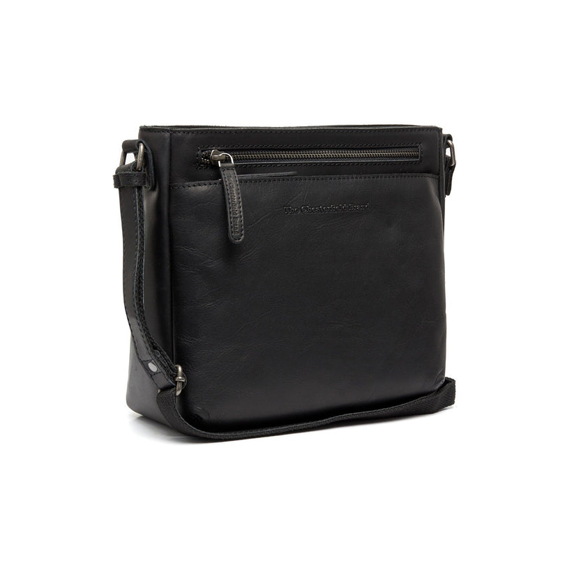 Mumbai Full-Grain Leather Crossbody Bag pour Femme