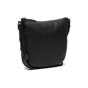 Redding Full-Grain Leather Crossbody Bag in Red 100% Full-Grain Leather - Full Exterior Front Profile View | Acheter en ligne