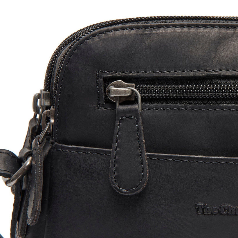 Vionne Sac besace en cuir pleine fleur