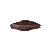 Vue détaillée of Classic Collar &amp; Heavy-Duty Zipper Hardware on Leather Garment Bag Josh pour Femme
