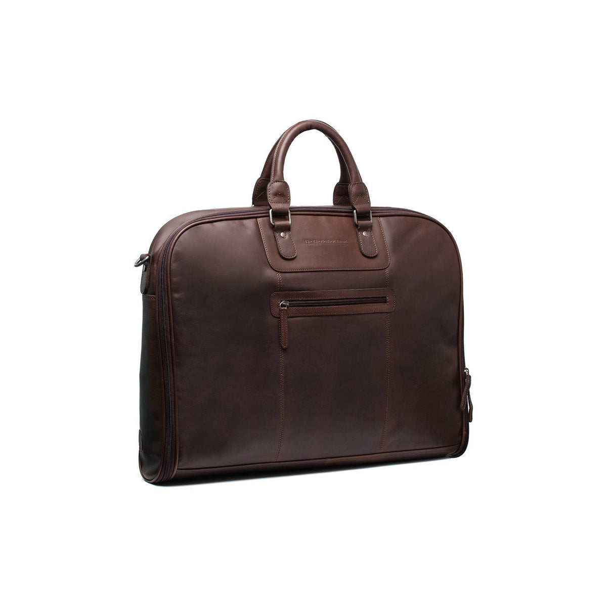 Tailored Rib Cuffs &amp; Hem Craftsmanship Construction Detail on Leather Garment Bag Josh pour Femme