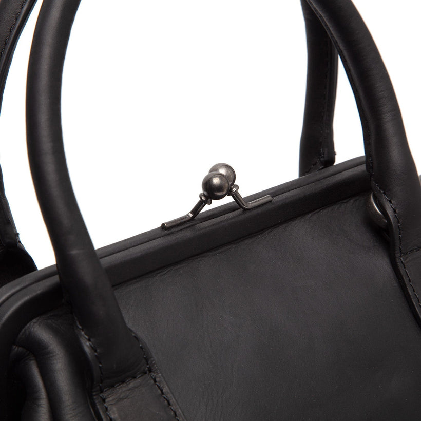 Chili Full-Grain Leather Handbag pour Femme