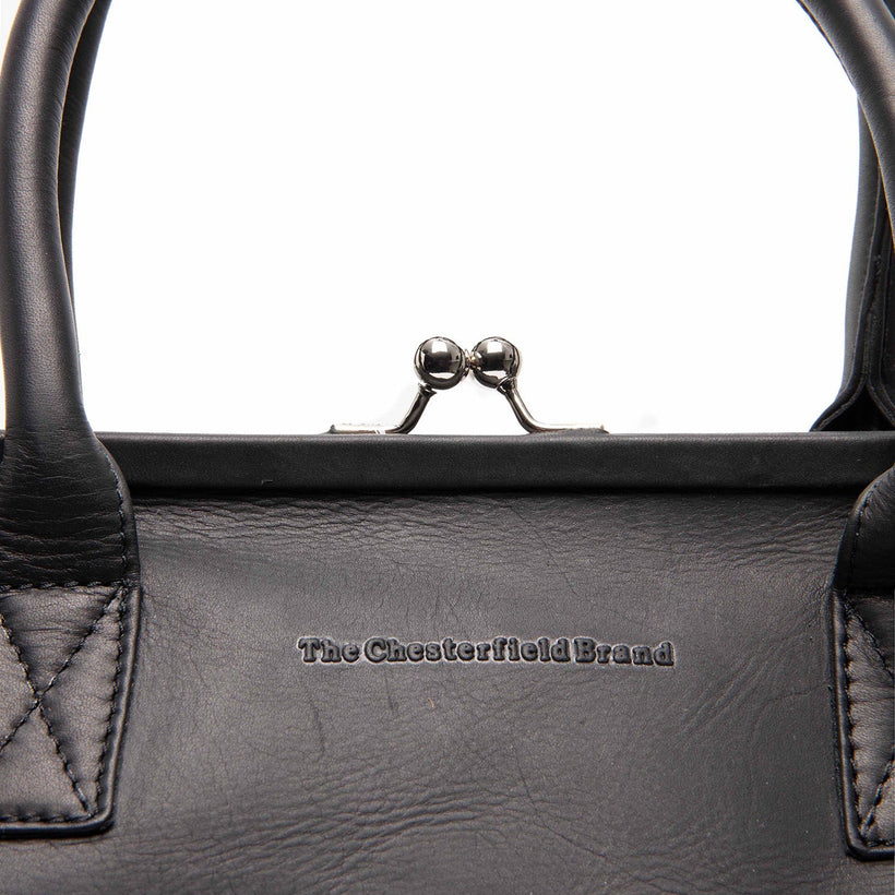 Dorin Full-Grain Leather Handbag pour Femme