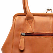 Dorin Full-Grain Leather Handbag pour Femme – Vue produit alternative 3