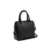 Hermosa Full-Grain Leather Handbag pour Femme in Classic 100% Full-Grain Leather - Vue de face &amp; silhouette ajustée | Acheter en ligne