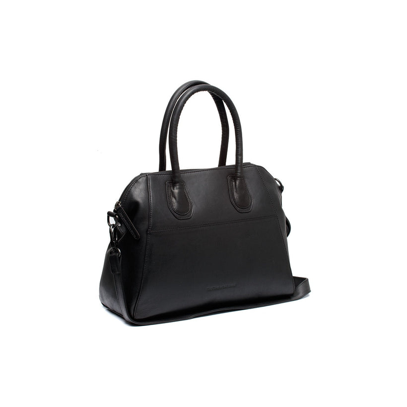 Marsala Full-Grain Leather Handbag pour Femme
