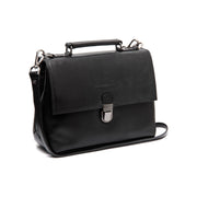 Renata Full-Grain Leather Handbag pour Femme in Classic 100% Full-Grain Leather - Vue de face &amp; silhouette ajustée | Acheter en ligne