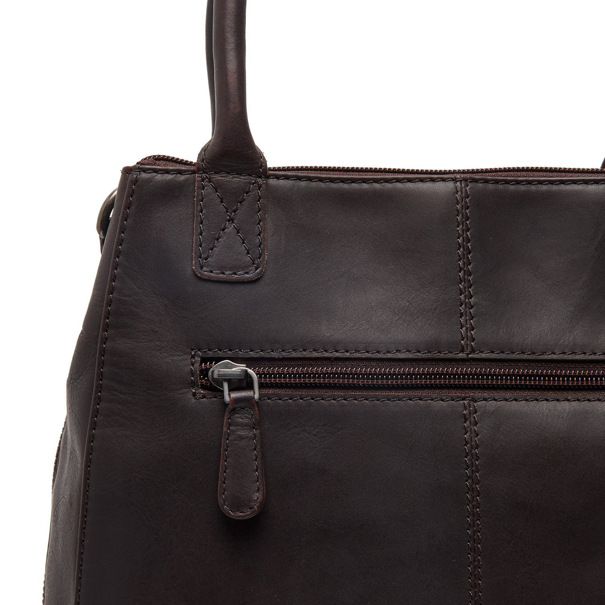 Solvin Full-Grain Leather Handbag pour Femme – Vue produit alternative 3