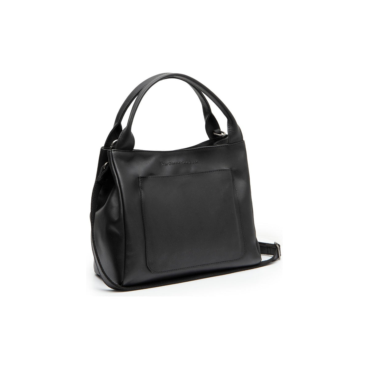 Tenara Full-Grain Leather Handbag pour Femme in Classic 100% Full-Grain Leather - Vue de face &amp; silhouette ajustée | Acheter en ligne