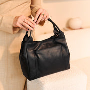 Classic 100% Full-Grain leather Goods - Vue de dos avec coupe ajustée aux épaules &amp; ourlet soigné