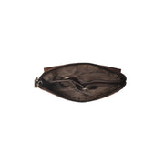 Tailored Rib Cuffs &amp; Hem Craftsmanship Construction Detail on Oliver Full-Grain Leather Key Case pour Femme
