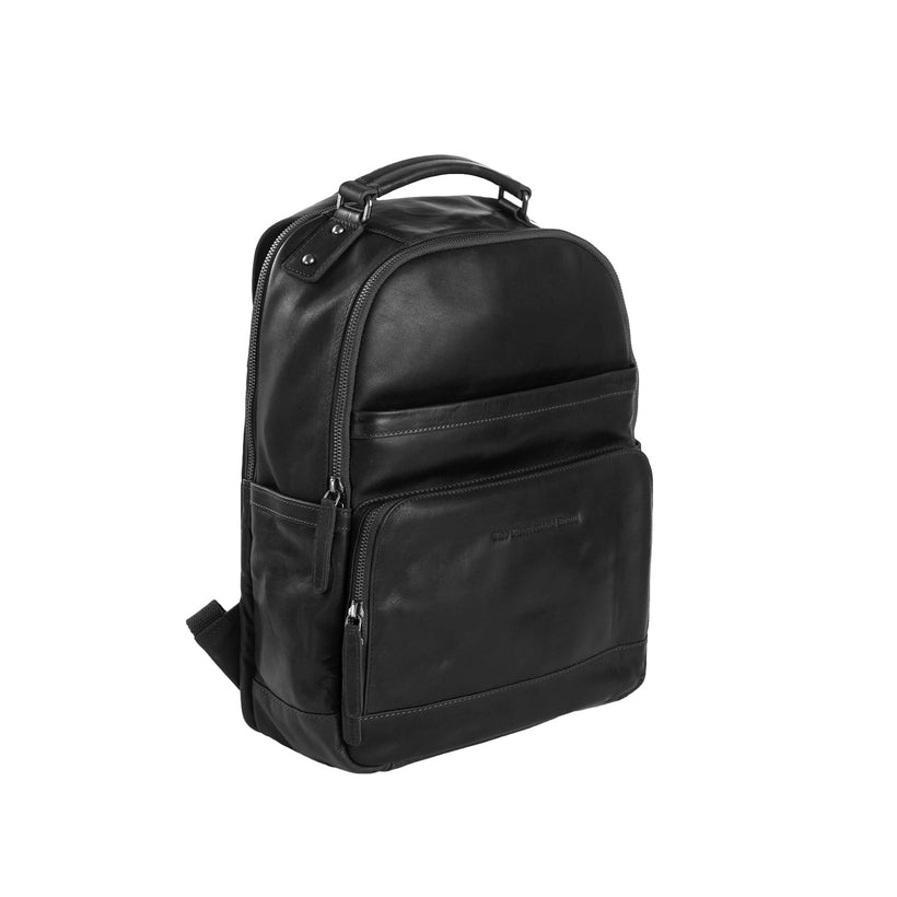 Austin Full-Grain Leather Laptop Backpack pour Femme