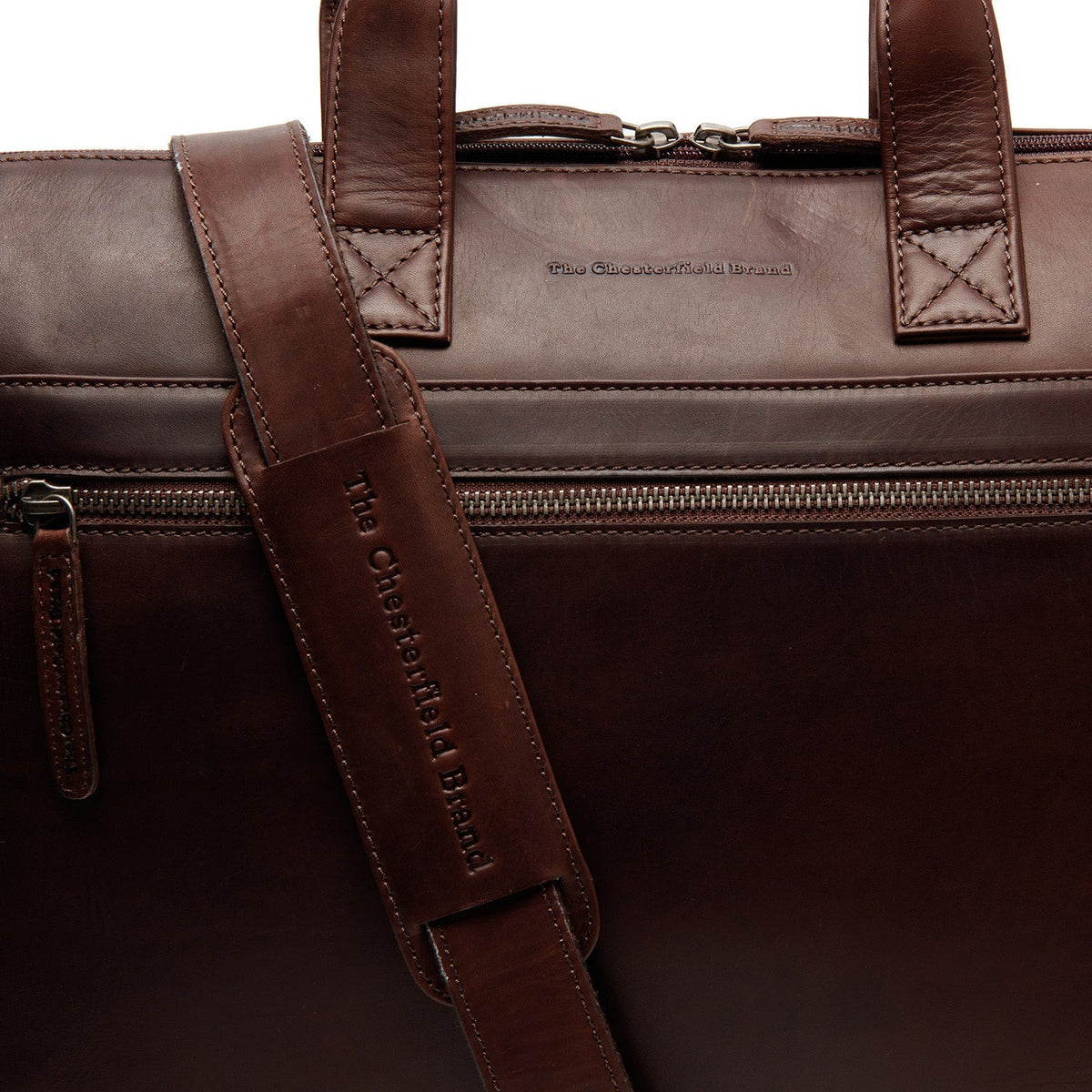 Levanto Full-Grain Leather Laptop Bag pour Femme – Vue produit alternative 3