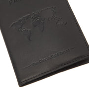 Leather Passport Case pour Femme - Vue de profil avec coupe de manche ergonomique