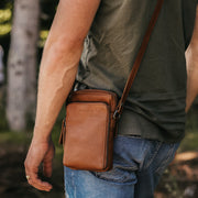 Hamilton Full-Grain Leather Phone Bag pour Femme – Vue produit alternative 3