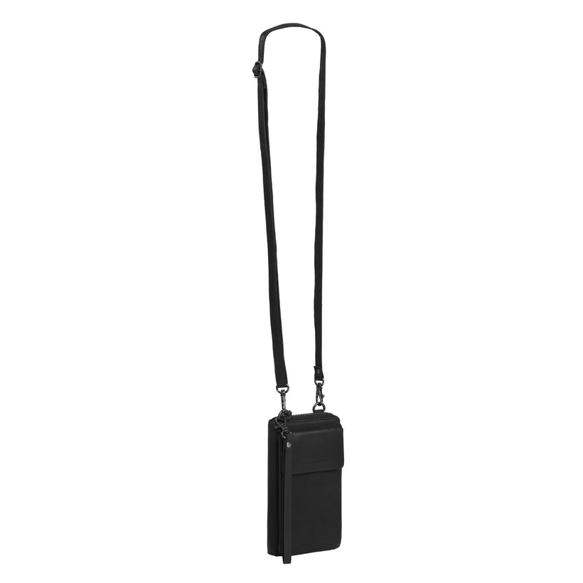 Malaga Full-Grain Leather Phone Bag pour Femme