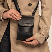 Classic 100% Full-Grain leather Goods - Vue de dos avec coupe ajustée aux épaules &amp; ourlet soigné