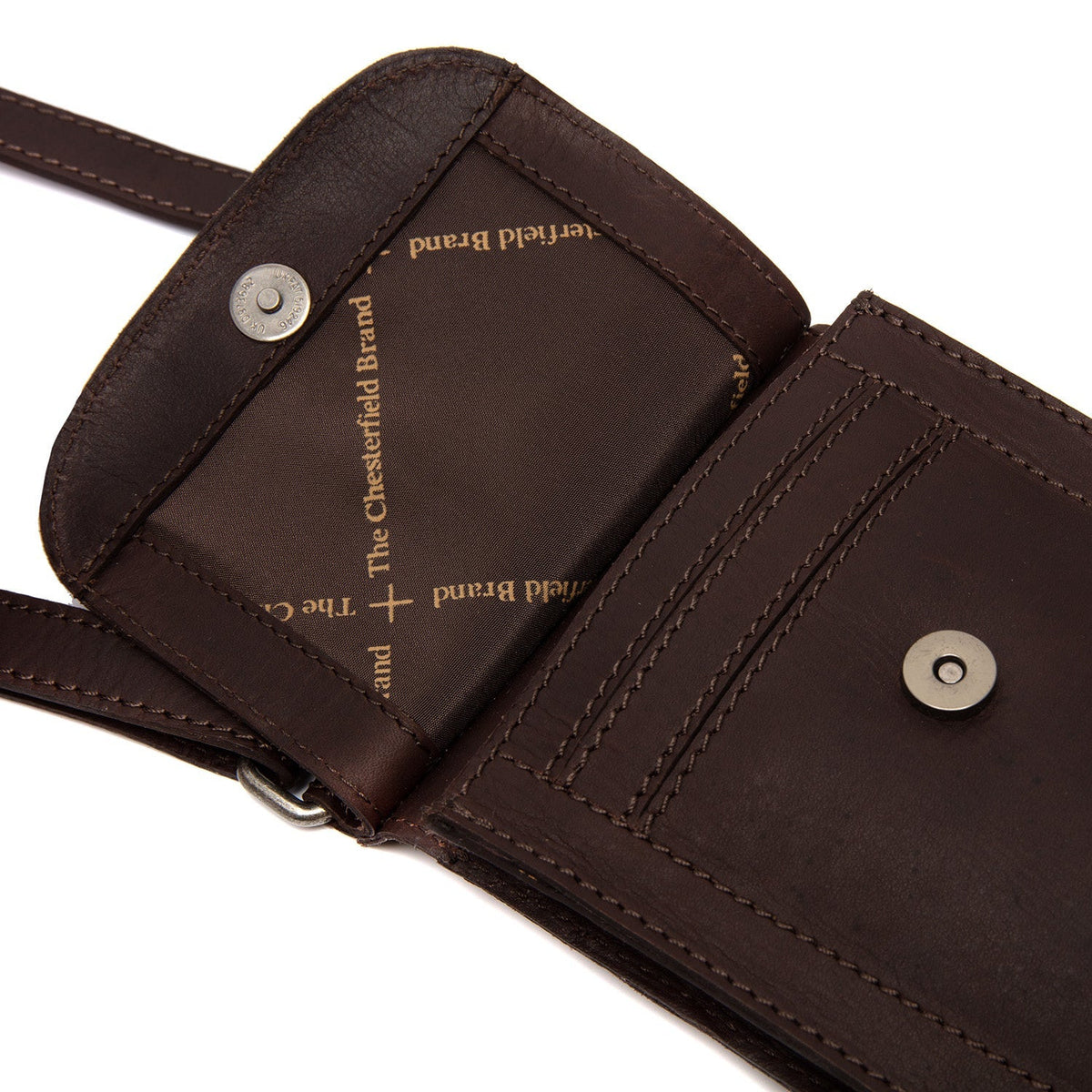 Nebra Full-Grain Leather Phone Bag pour Femme – Vue produit alternative 3