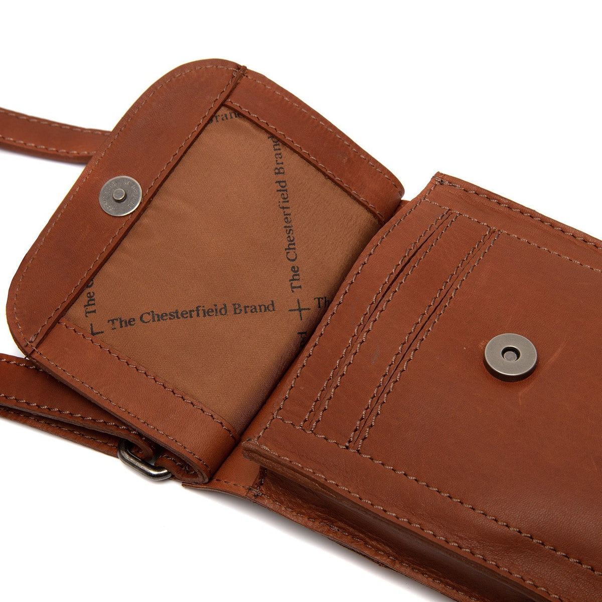 Nebra Full-Grain Leather Phone Bag pour Femme – Vue produit alternative 3