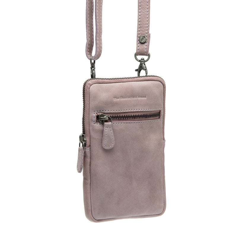 Salta Full-Grain Leather Phone Bag pour Femme